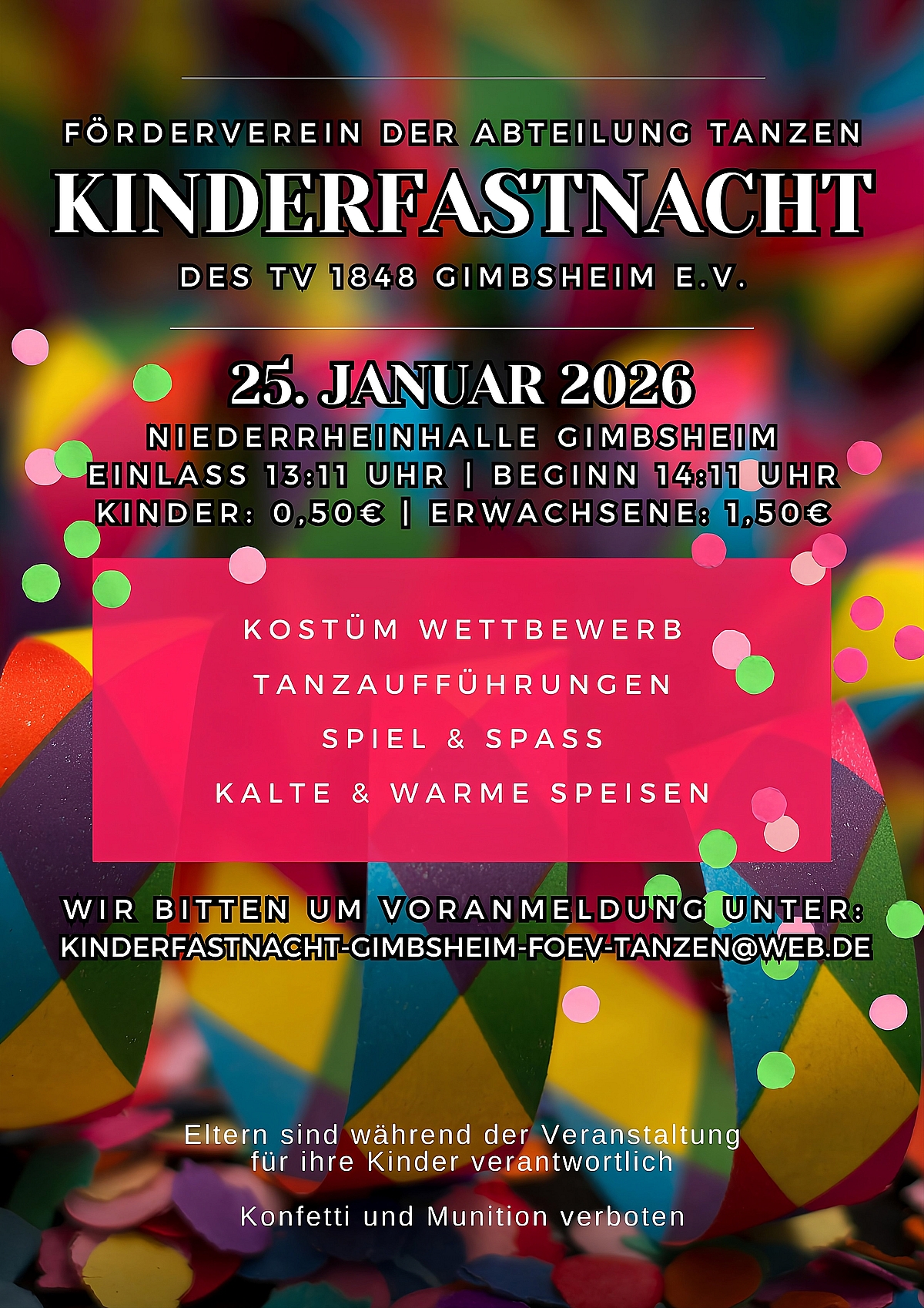 2025 Kinderfastnacht