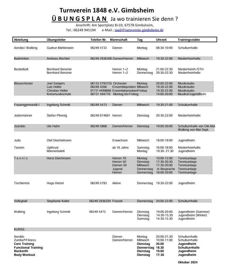 UebungsplanErwachsene