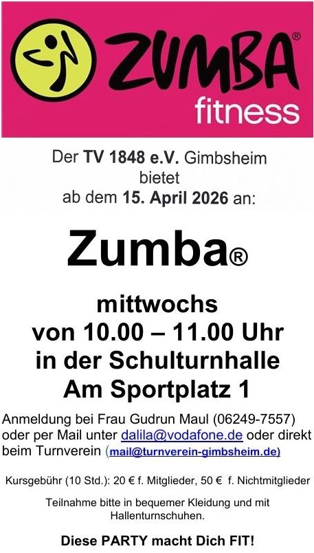 Zumba Kurs